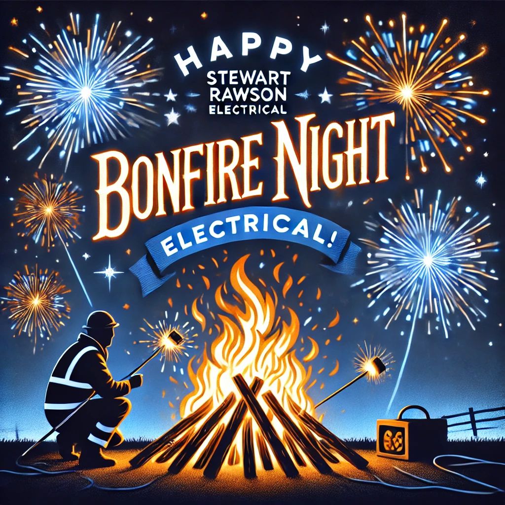 stewrawelec's tweet photo. Happy Bonfire Night from Stewart Rawson Electrical! 🎇 Stay safe while enjoying the fireworks, and remember—we're here for all your electrical needs! 🔌⚡ #BonfireNight #StaySafe #ElectricalServices" https://t.co/rjrMYIG8DW