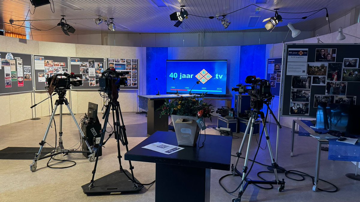 Vanavond de eerste van drie live uitzendingen 40 jaar lokale omroep in Boekel...  aanvang 20 uur tot 22 uur.
