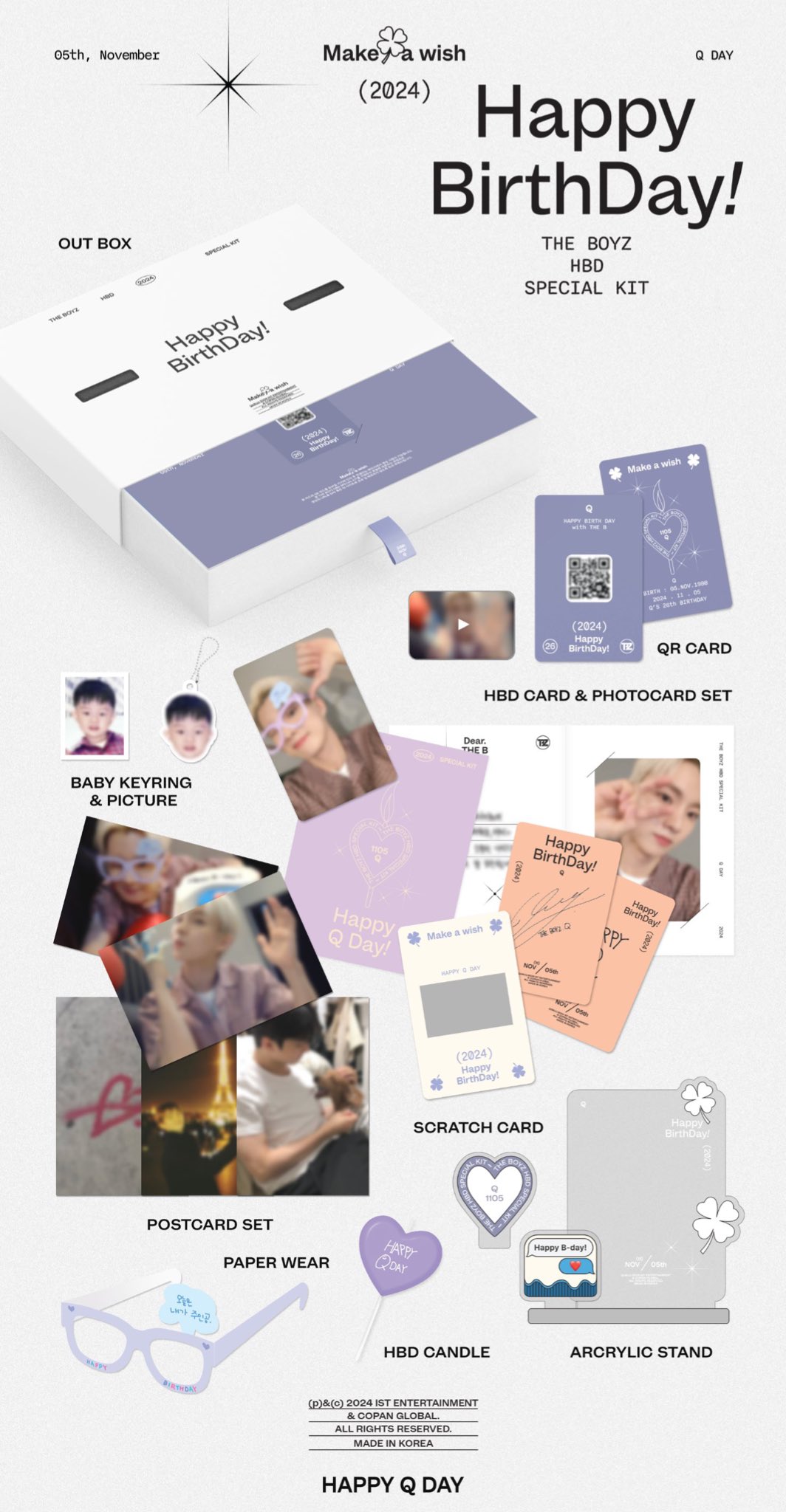 THE BOYZ HBD Q SPECIAL KIT バースデーキット 🌼 on X: 