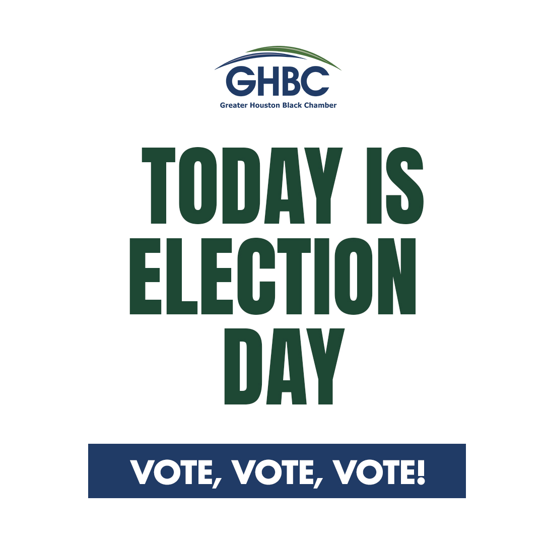 Houston, it’s time to make your voice heard! Your vote has the power to shape the future of our city, state, and country.  Find polling information here - harrisvotes.com/Vote-Centers
--
#GHBC #HoustonVotes #2024Election #YourVoiceMatters #Vote #ElectionDay