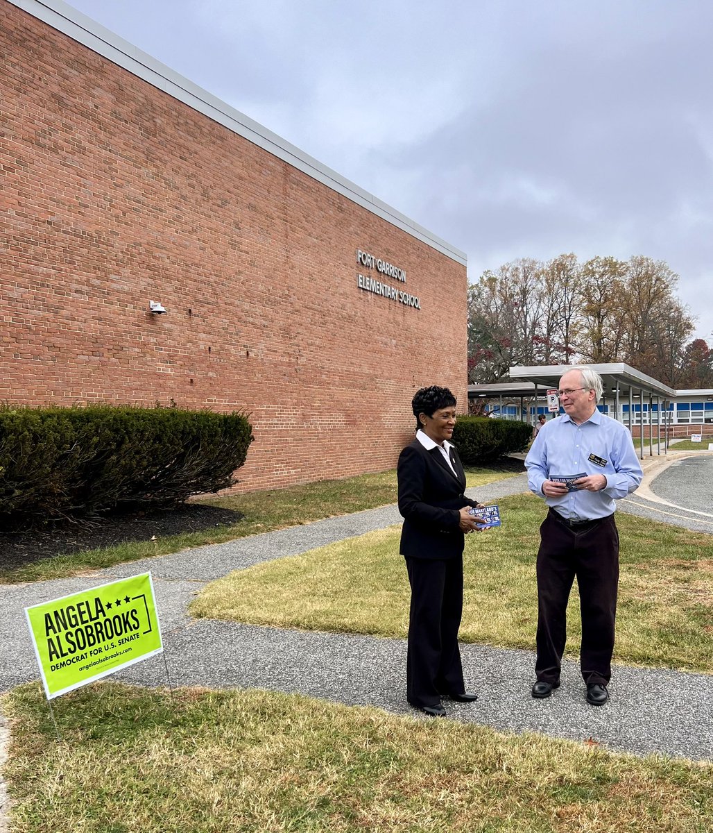 SpeakerAJones's tweet image. I’m with my friend @DelDanaStein talking to voters in Pikesville.
If you live in Baltimore County, we need you to get out to vote today for @AlsobrooksForMD, @JohnnyOJr, and @KamalaHarris!
Polls are open until 8pm tonight.