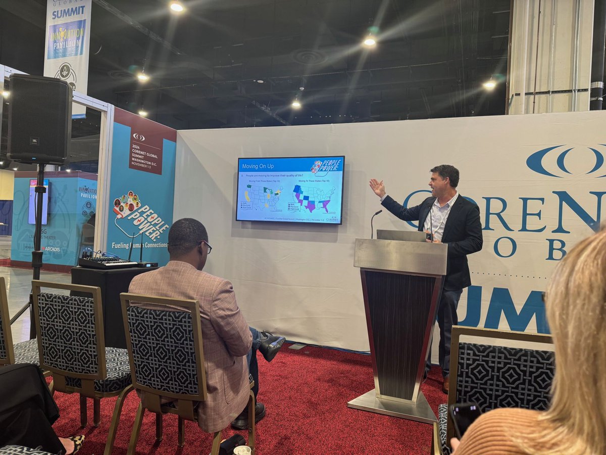 Thank you @CoreNetGlobal for another wonderful North American Summit!  So much terrific content around the theme of fueling human connections, something we really value at Cresa. Looking forward to next year in Anaheim!