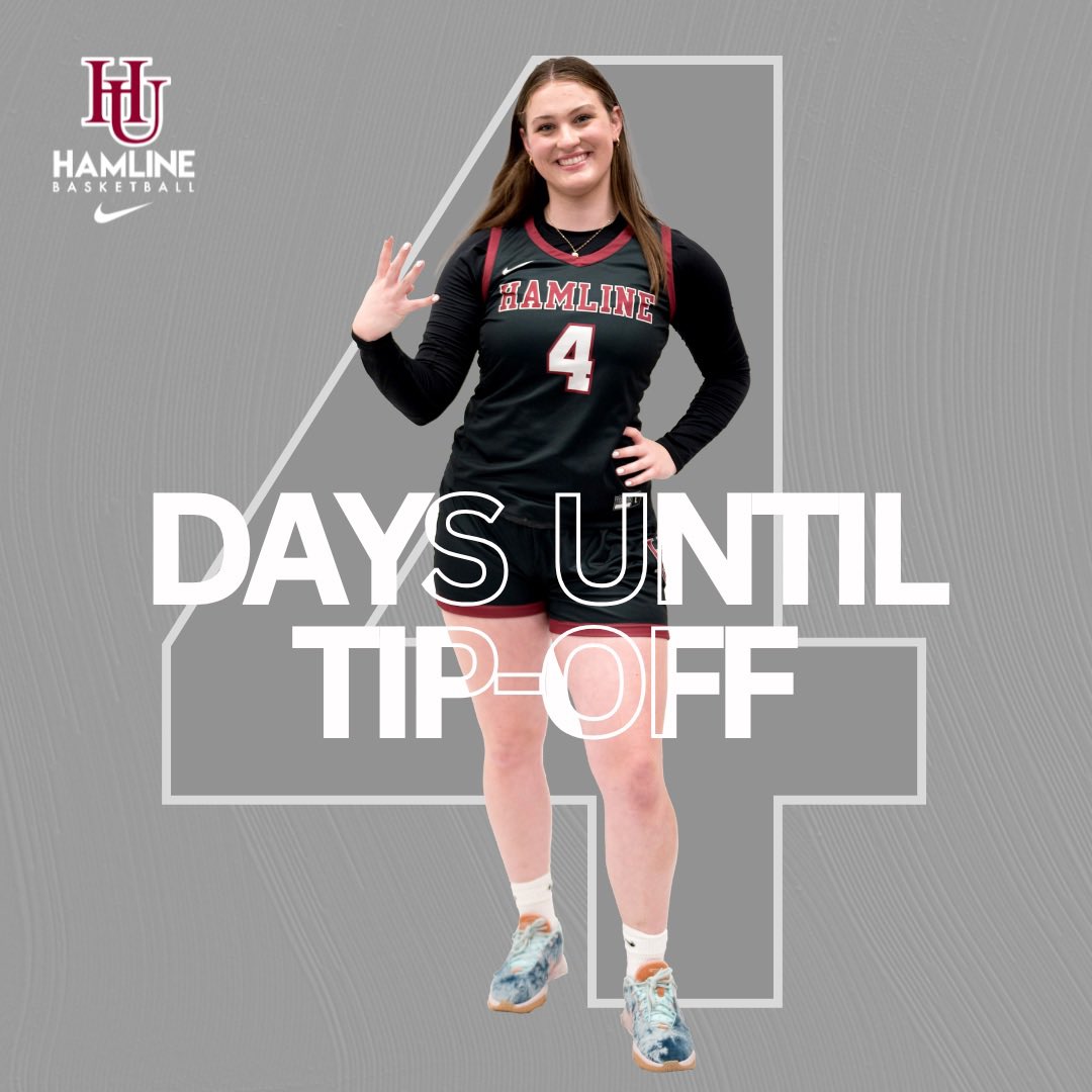 4️⃣ Days until Tip-Off! 🏀⏳ #goHU