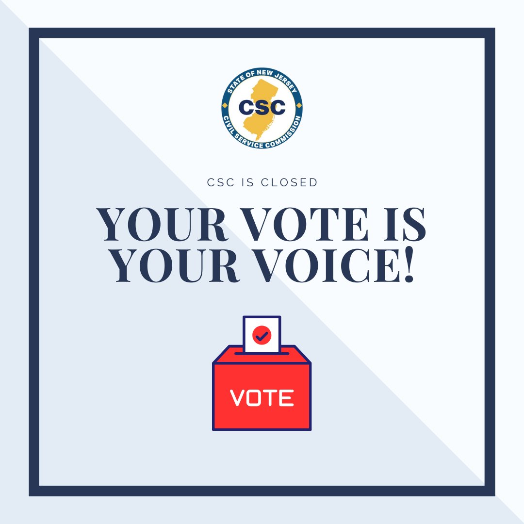 New Jersey Civil Service Commission tweet media