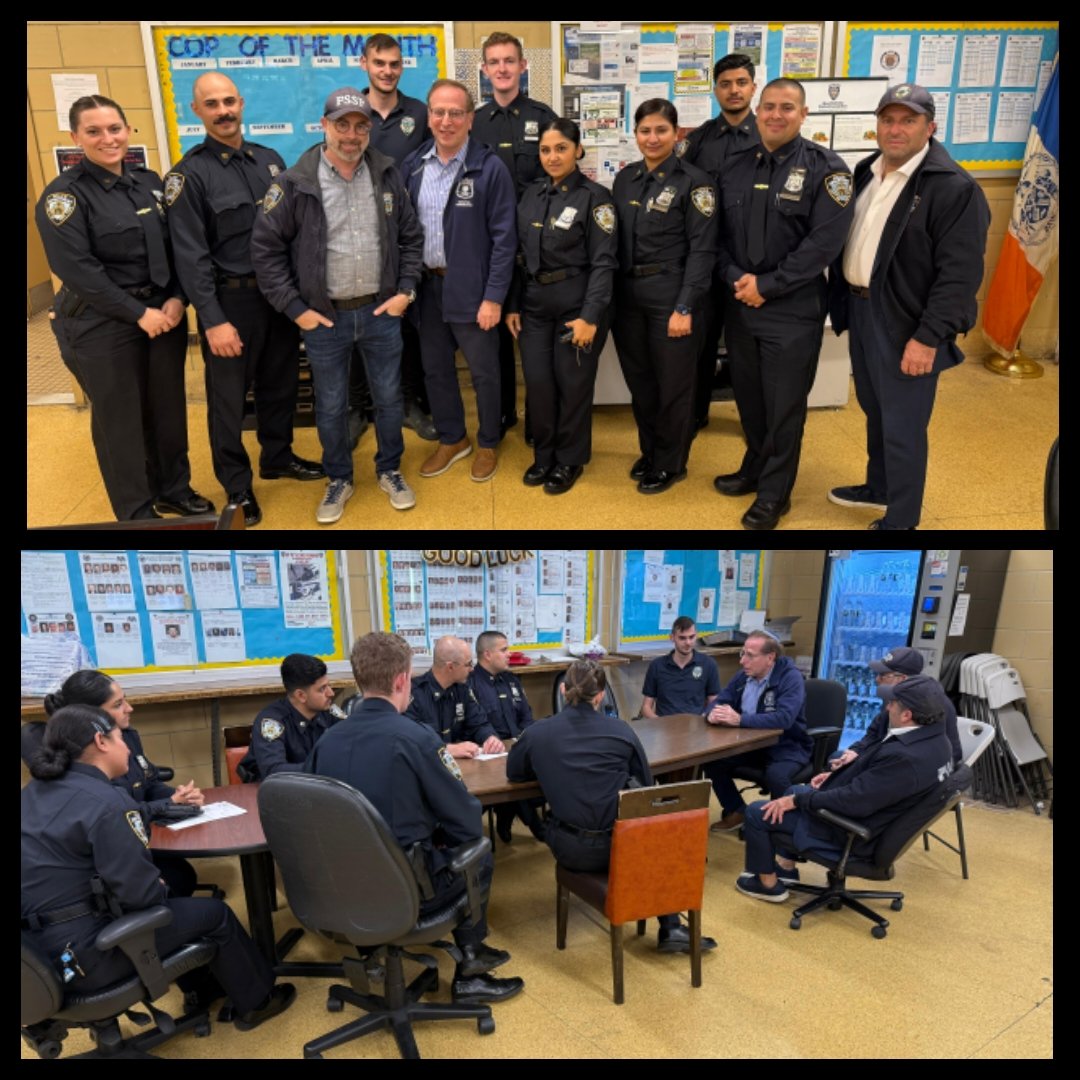 Flatbush Shomrim Safety Patrol (@flatbushshomrim) on Twitter photo Was a pleasure meeting with the newly graduated officers who were assigned to <a href="/NYPD61Pct/">NYPD 61st Precinct</a> where we explained to them the unique concerns of the community and the work that Shomrim does. Looking forward to #WorkingTogether with them for a better and safer community. Was a pleasure meeting with the newly graduated officers who were assigned to <a href="/NYPD61Pct/">NYPD 61st Precinct</a> where we explained to them the unique concerns of the community and the work that Shomrim does. Looking forward to #WorkingTogether with them for a better and safer community.