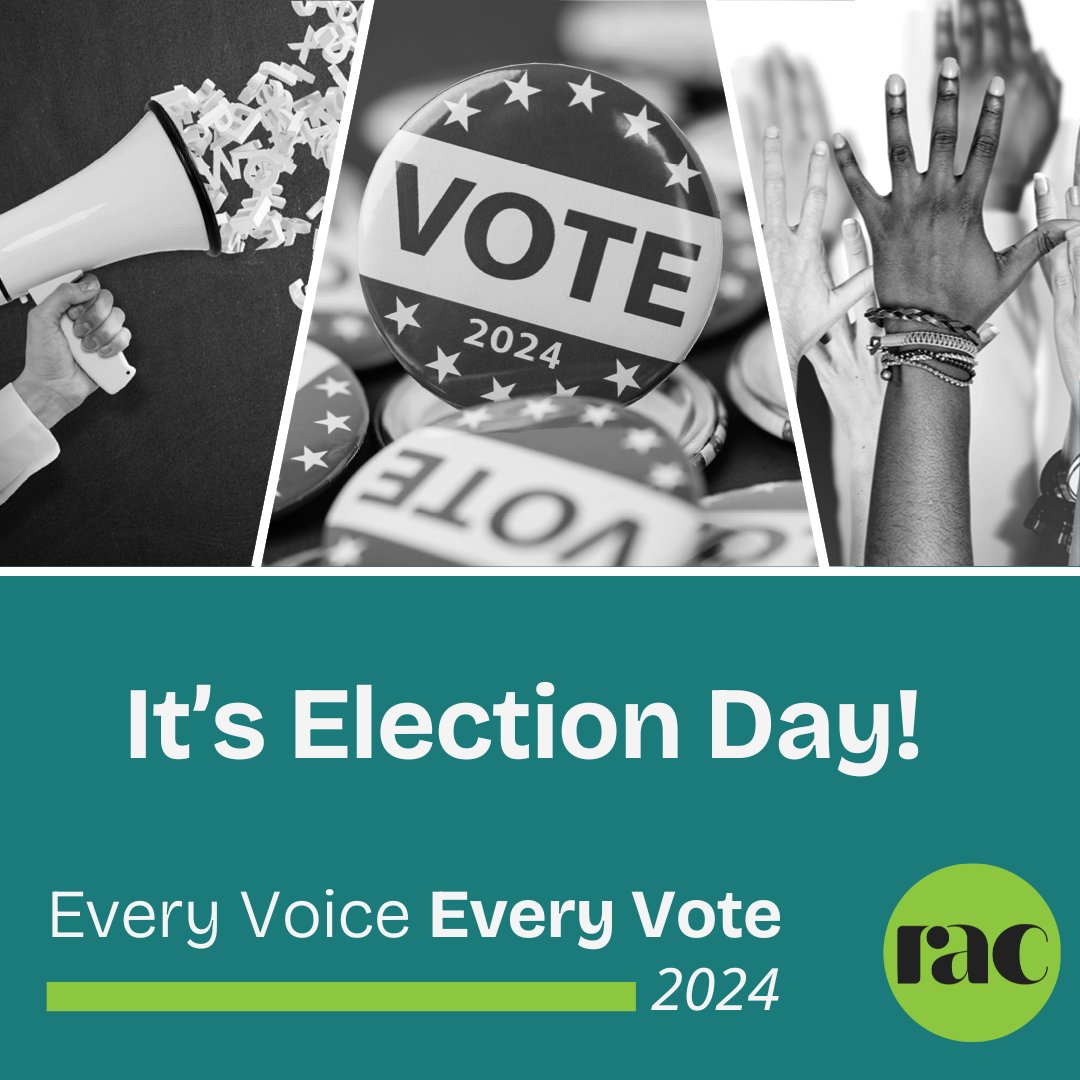 Religious Action Center of Reform Judaism (@therac) on Twitter photo Today is #ElectionDay! For nonpartisan information about casting a ballot and your rights as a voter, visit RAC.org/Vote or check out <a href="/866OURVOTE/">Election Protection</a>.
If you're voting or volunteering today, tag us in your nonpartisan photos! #ReformJewsVote #EveryVoiceEveryVote Today is #ElectionDay! For nonpartisan information about casting a ballot and your rights as a voter, visit RAC.org/Vote or check out <a href="/866OURVOTE/">Election Protection</a>.
If you're voting or volunteering today, tag us in your nonpartisan photos! #ReformJewsVote #EveryVoiceEveryVote