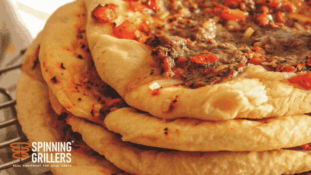 spinninggriller's tweet photo. Impress your guests this Thanksgiving with Lahm Bi Ajin, delicious Middle Eastern meat pies! 🎉

🔪 Get the recipe here: https://t.co/k9kXHF2Bhu

Tag @SpinningGrillers and share your creations! Let’s get grilling!

#LahmBiAjin #Thanksgiving #SpinningGrillers #Yummy #Foodie https://t.co/bQg385Cr13