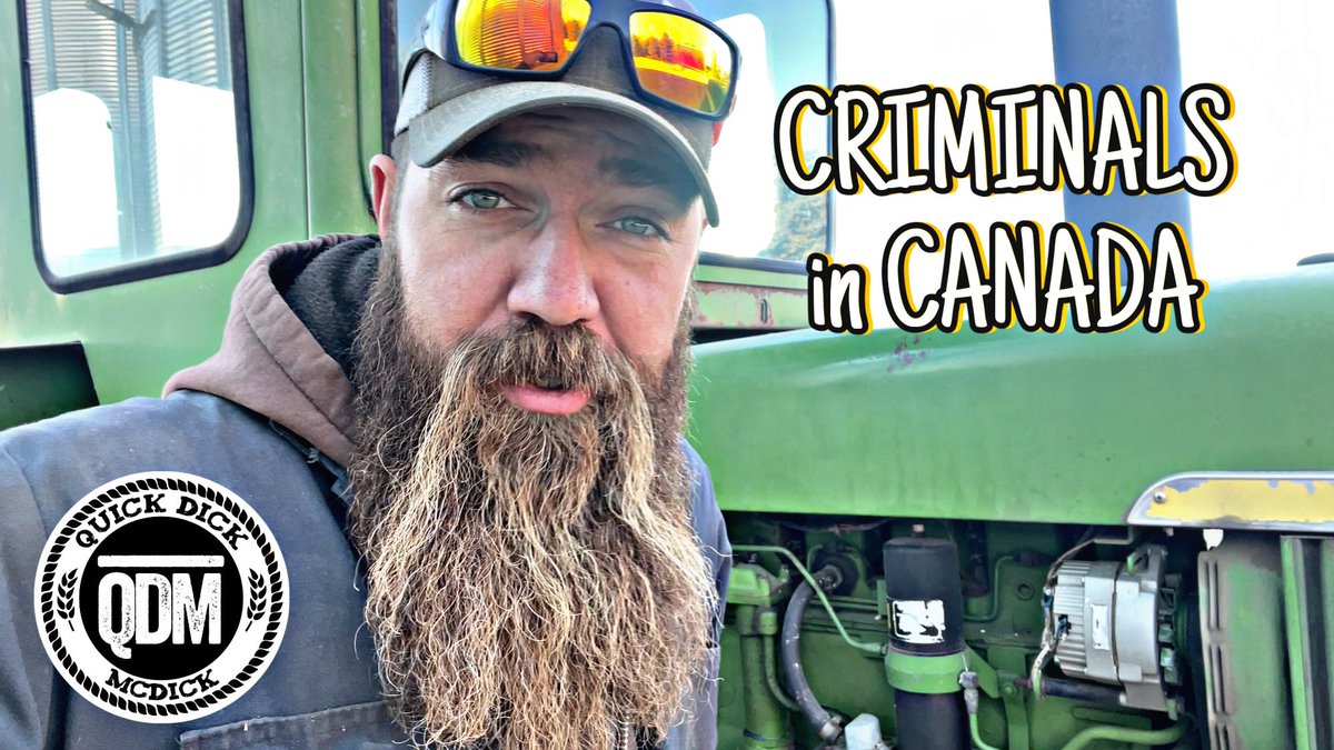 QuickDickMcDick's tweet image. Toonie Tuesday over on the 'tube.

Viewer beware - if you've got soft ears and don't wanna hear what should be done with violent offenders, you might not wanna watch 👇🏻

Criminals In Canada
youtu.be/-6_Q9z8TbCc