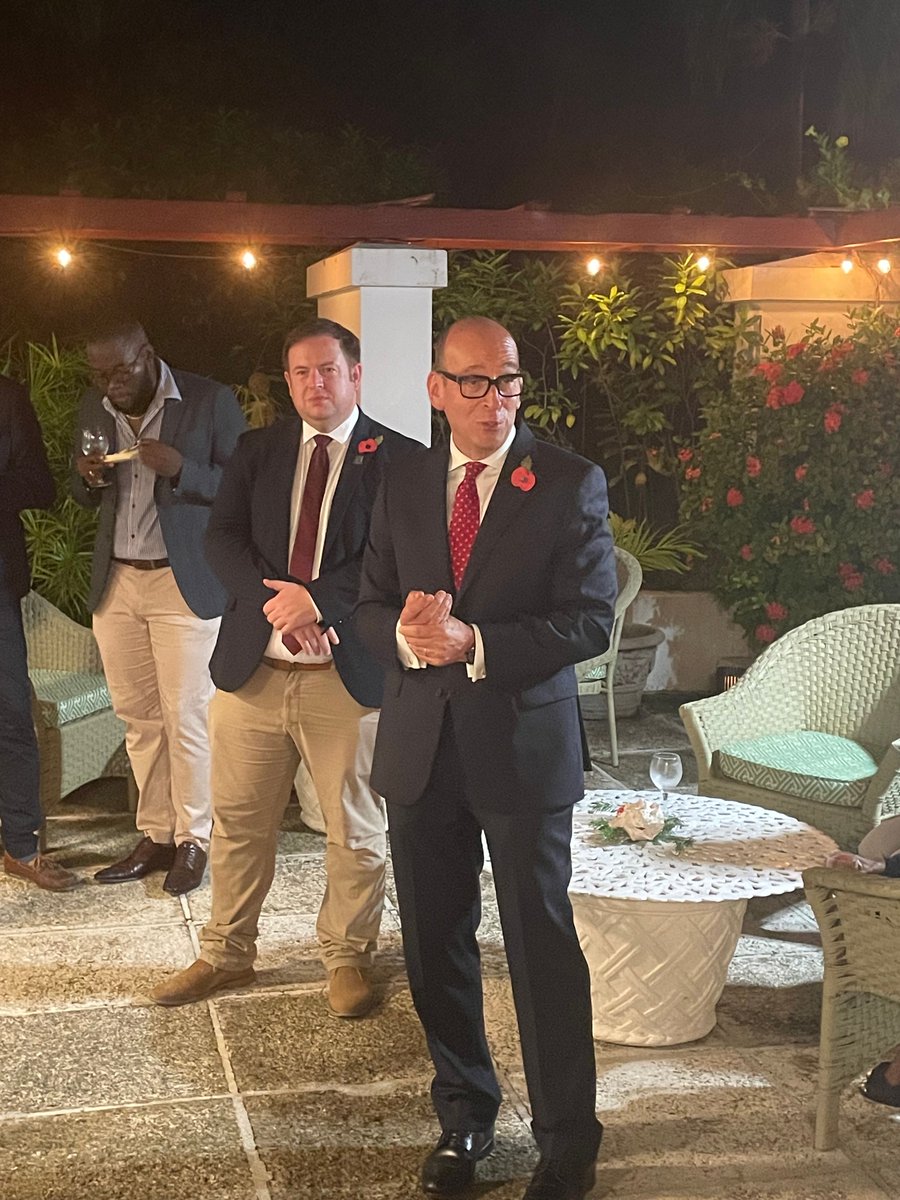The Minister for O.Ts is visiting the BVI. His first stop was meeting the Premier and Cabinet, followed by the Deputy Governor. Last night, he joined community leaders at a reception and learned about their positive work and the challenges they face in the Virgin Islands 🇬🇧🇻🇬