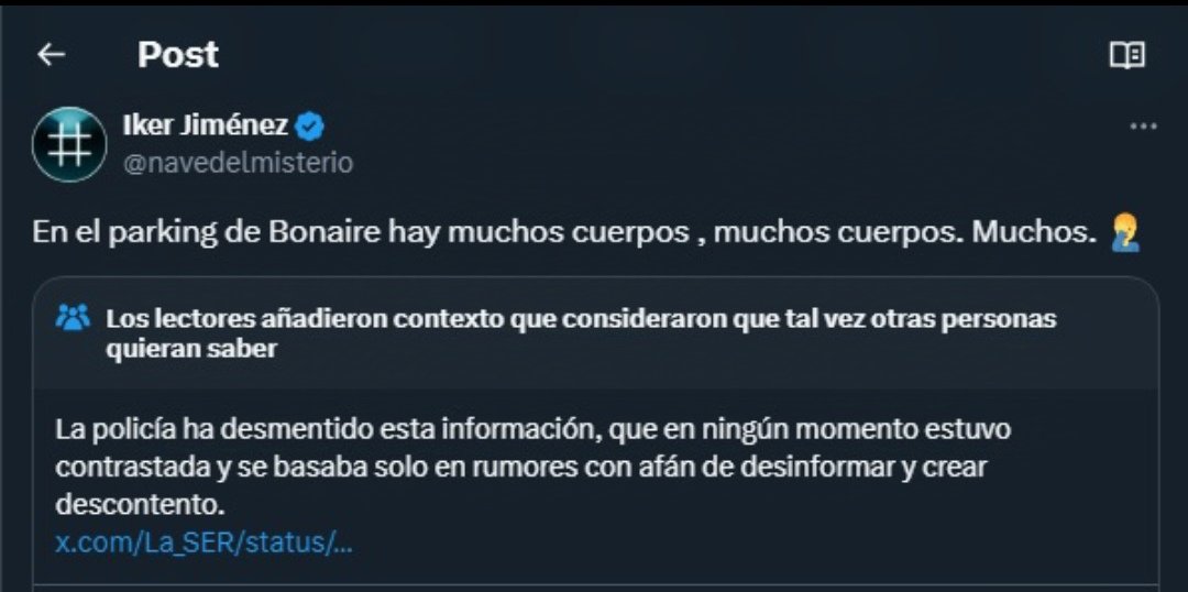 antoniolechines's tweet photo. @navedelmisterio Iker si te queda todavía algo de profesionalidad y vergüenza.....pide disculpas https://t.co/8izBqirLmE