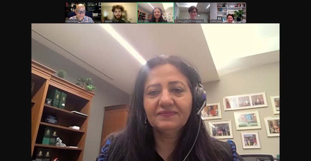 CPhA met with MP <a href="/SoniaLiberal/">Sonia Sidhu</a> yesterday, advocating to designate #pharmacists as practitioners under the Controlled Drugs and Substances Act (CDSA). Empowering pharmacists with this authority is a vital step to expand access to opioid treatments and support those affected by the