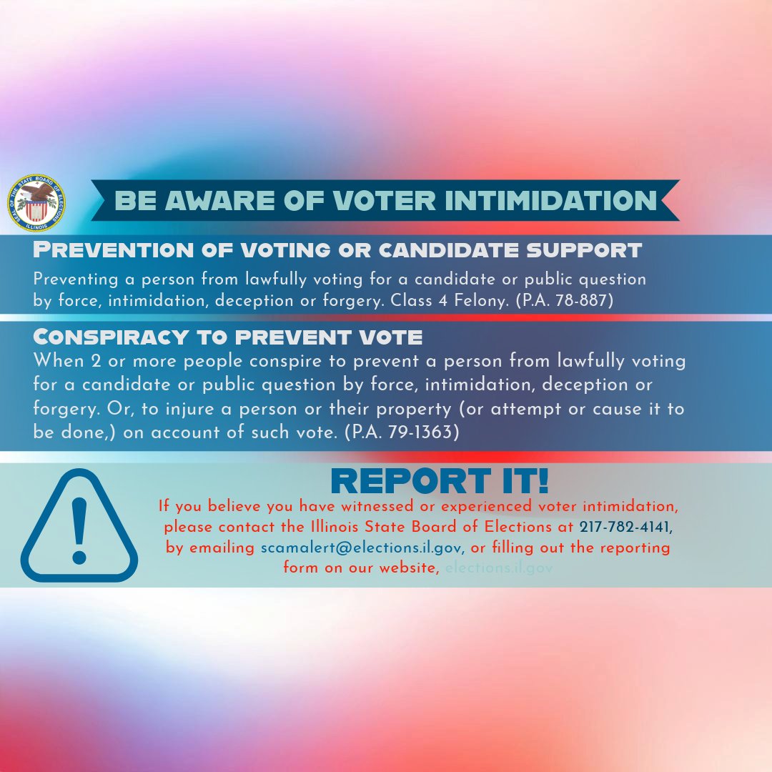 Illinois SBE tweet media