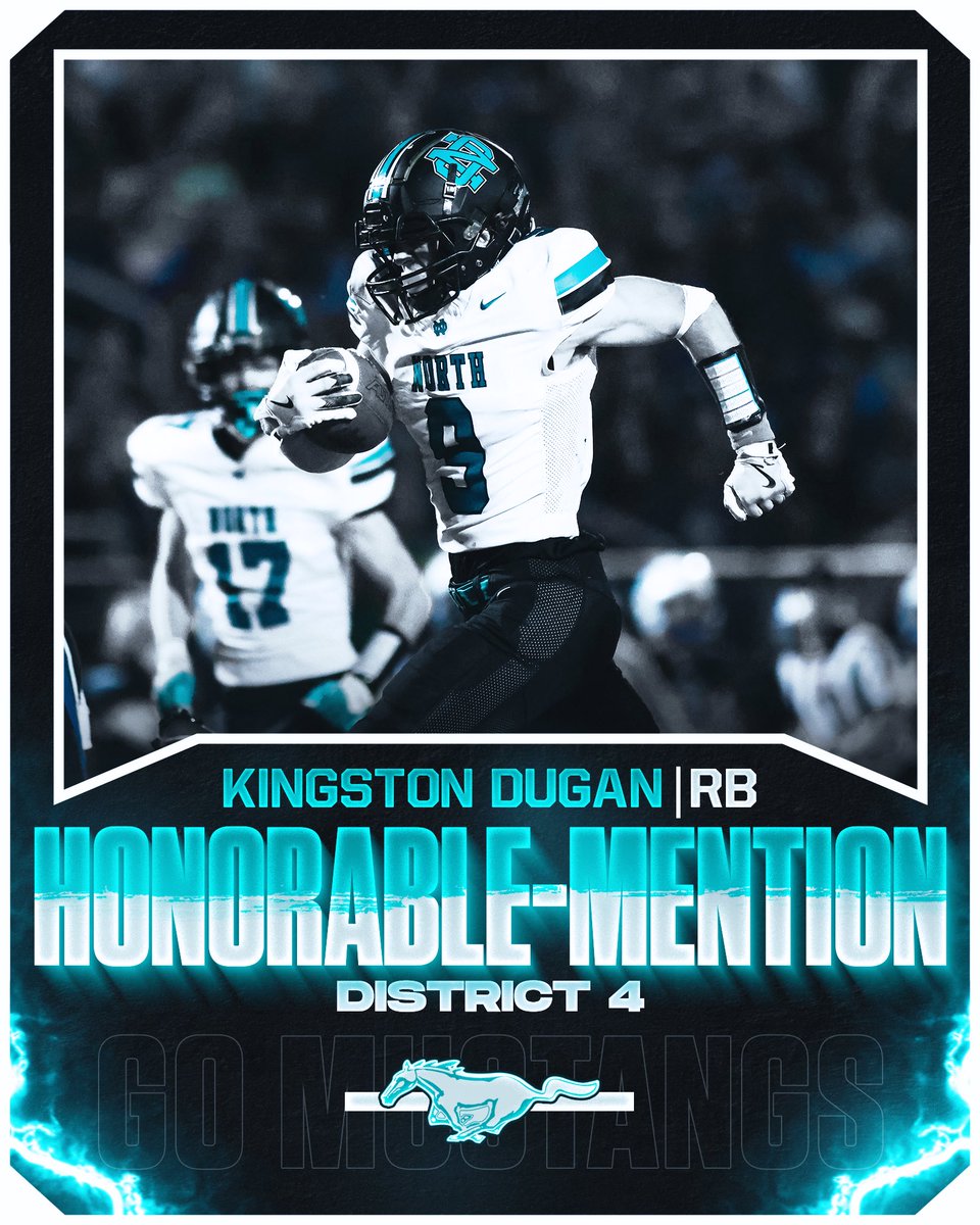 North Oldham Football (@nohsfball) on Twitter photo <a href="/gray_schmittel/">Gray Schmittel</a> <a href="/LouisvilleFB/">Louisville Football</a> <a href="/GradeyAnthony/">Gradey Anthony</a> <a href="/zac_morty/">Zachary Mortenson</a> <a href="/MicahWeaponX/">Micah Rice</a> <a href="/ColinHd2007/">Colin Daniels 6’5 QB</a> <a href="/LucasTompkins5/">Luke Tompkins</a> <a href="/Aj_Paul73/">AJ paul</a> .<a href="/DuganKingston/">Kingston Dugan</a> was Mr. Everything for Mustangs this season and earned the All-District nod after accounting for 11 TDs.
Dugan ran for 530 yds 6 TDs, racked up 190 receiving yds 2 TDs, passed for 177 yds 2 TDs and returned a punt for a score.
Major piece to dynamic 🐎 offense! <a href="/gray_schmittel/">Gray Schmittel</a> <a href="/LouisvilleFB/">Louisville Football</a> <a href="/GradeyAnthony/">Gradey Anthony</a> <a href="/zac_morty/">Zachary Mortenson</a> <a href="/MicahWeaponX/">Micah Rice</a> <a href="/ColinHd2007/">Colin Daniels 6’5 QB</a> <a href="/LucasTompkins5/">Luke Tompkins</a> <a href="/Aj_Paul73/">AJ paul</a> .<a href="/DuganKingston/">Kingston Dugan</a> was Mr. Everything for Mustangs this season and earned the All-District nod after accounting for 11 TDs.
Dugan ran for 530 yds 6 TDs, racked up 190 receiving yds 2 TDs, passed for 177 yds 2 TDs and returned a punt for a score.
Major piece to dynamic 🐎 offense!