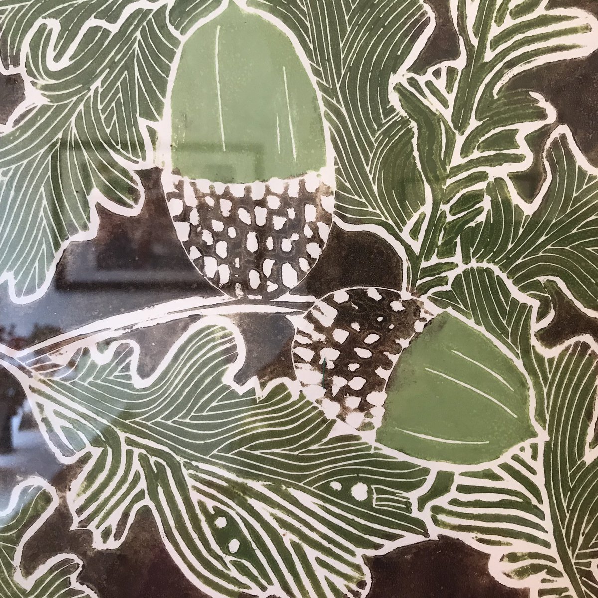 Botanical prints are gorgeous! Wonderful hand-produced lino prints by Tessa Charles are in the gallery now.. do go and see. #autumn #botanical #lino #prints