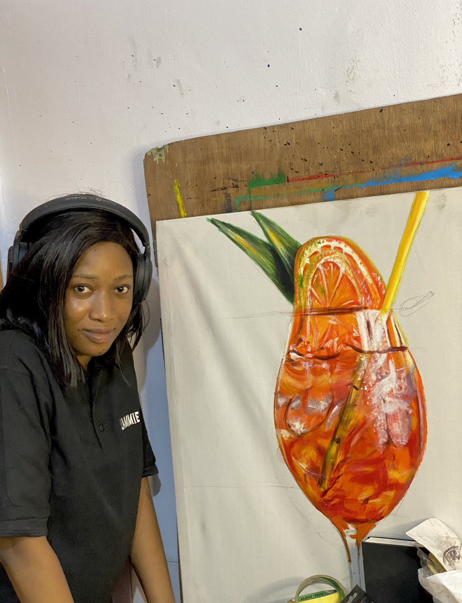 Lammie_Art01's tweet image. Dear Twitter Users I’m asking for 2 seconds of your time today to help RETWEET my paintings 😊❤️ 

National Grid Baltasar Engonga Equatorial Guinea Jarvis Hauwa