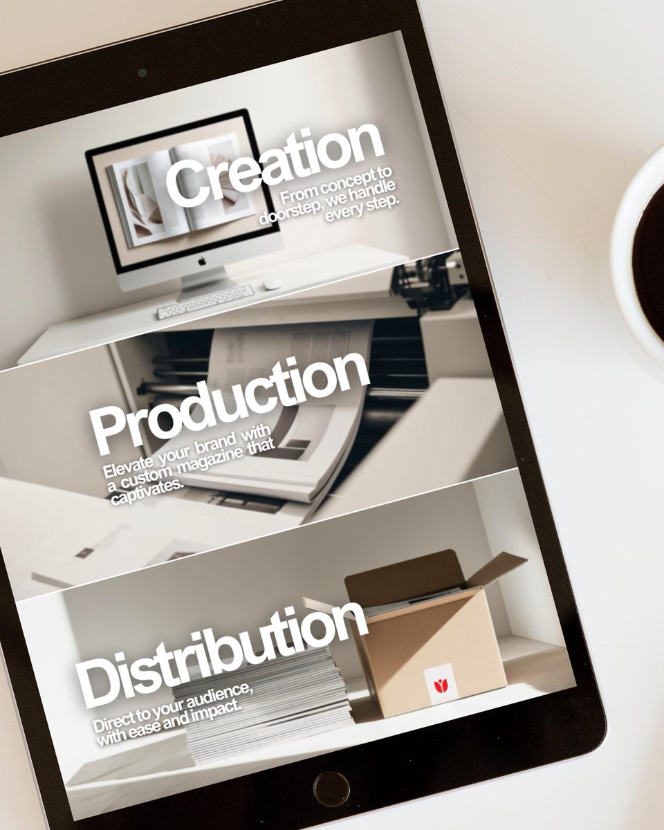 TulipMediaGroup's tweet photo. ✨Imagine a #marketing strategy that goes beyond promotion; it builds connections, drawing your audience closer to your brand. Our seamless process puts your message right where it belongs: in your audience’s hands.🤲🏼

Let’s make a magazine together! https://t.co/kfSCpclsMQ https://t.co/GYMjdhg4Lc