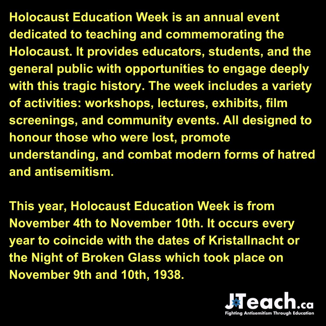 #holocausteducationweek #Holocaust