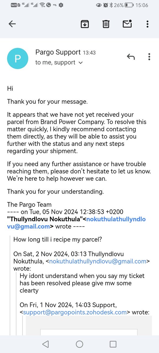 ThullikazNdlovu's tweet image. Iv been trying to contact you via email i pargo cnt seem to get hold of my parcel
#rubygirl
#mumbox
#rubybox