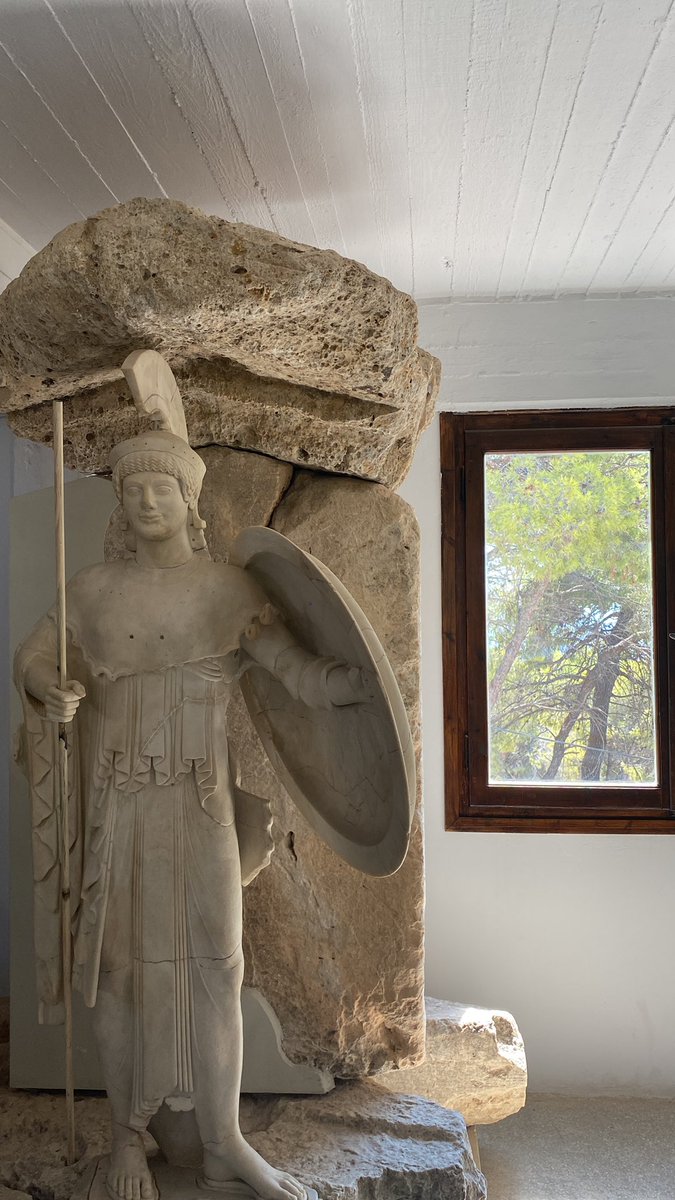 cycladian's tweet photo. at the small archeological museum near the temple of aphaia https://t.co/lNDTRAUhBY