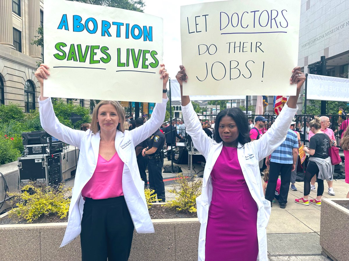 Families in North Carolina have been directly impacted by Trump abortion bans. When families ask why they have to travel out of state and away from their doctors to receive this care, the answer is simple: Donald Trump. #NCvotes #Election2024 
<a href="/_NicoleTeal/">Nicole Teal, MD, MPH</a>