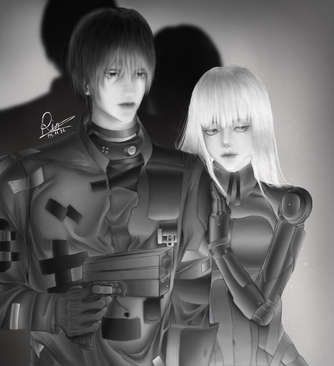 rin_00017x's tweet image. Killy And Cibo Fanart ✨
#blame #killy#cibo# #blamefanart