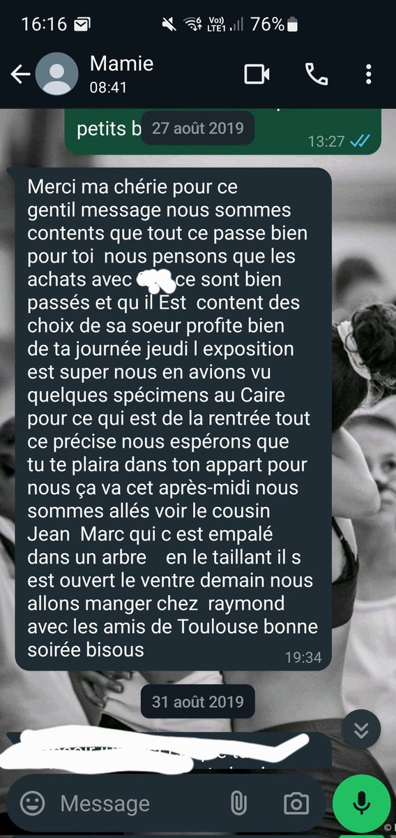 Artemyyss_'s tweet photo. Ce jour là j'ai compris qu'il en fallait beaucoup pour perturber ma grand mère. https://t.co/LfonV8T1aW