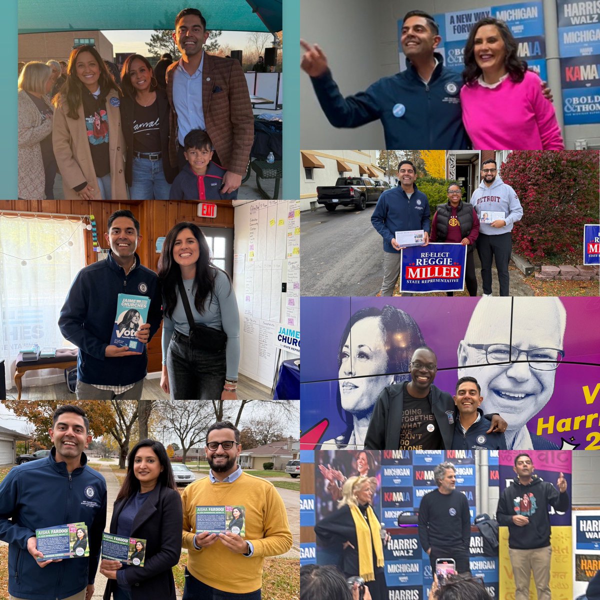 Grateful for the countless conversations, ideas shared, and inspiring stories heard while canvassing thousands of doors this election season. 

It’s been an honor to travel the state and stand alongside incredible candidates up and down the ballot, all dedicated to building a