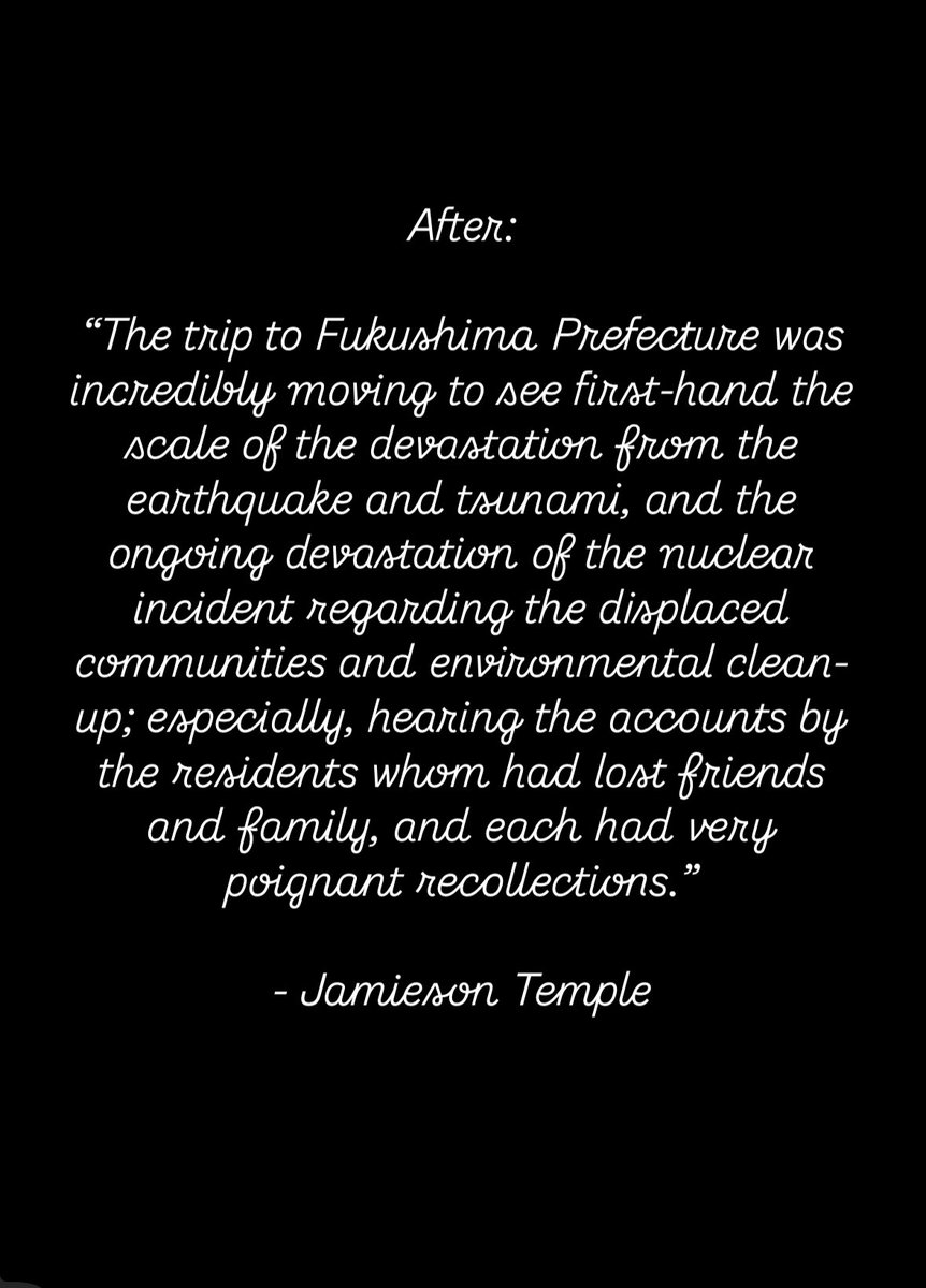 ICU_PRI's tweet photo. Our institute is launching the Fukushima Reflection Series! We will highlight some participant profiles and their key reflections before and after the trip. 

Meet Jamieson Temple, ICU @Rotary Peace Fellow https://t.co/nKlynkj97T