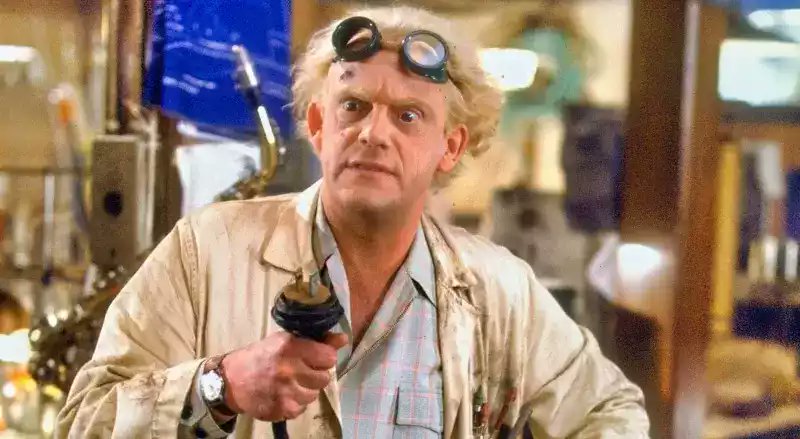 On This Date in History: Scientist Emmett Brown, PhD, invents time travel thanks to his vision of the Flux Capacitor, which occurred after he hit his head, falling off the toilet that he was standing on to hang a picture. 

-- Nov. 5, 1955