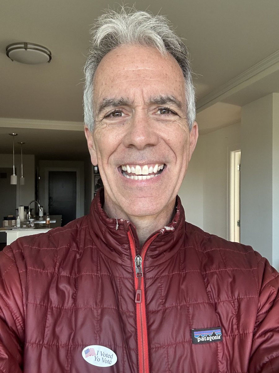 This tea party guy who’ll always defend Israel, gun rights, school choice, freedom, free markets, &amp; free trade just voted for ⁦<a href="/KamalaHarris/">Kamala Harris</a>⁩. Why? Bcuz I love America. Bcuz truth matters. Bcuz democracy &amp; the rule of law matter most. Bcuz a dictator is anathema to America.