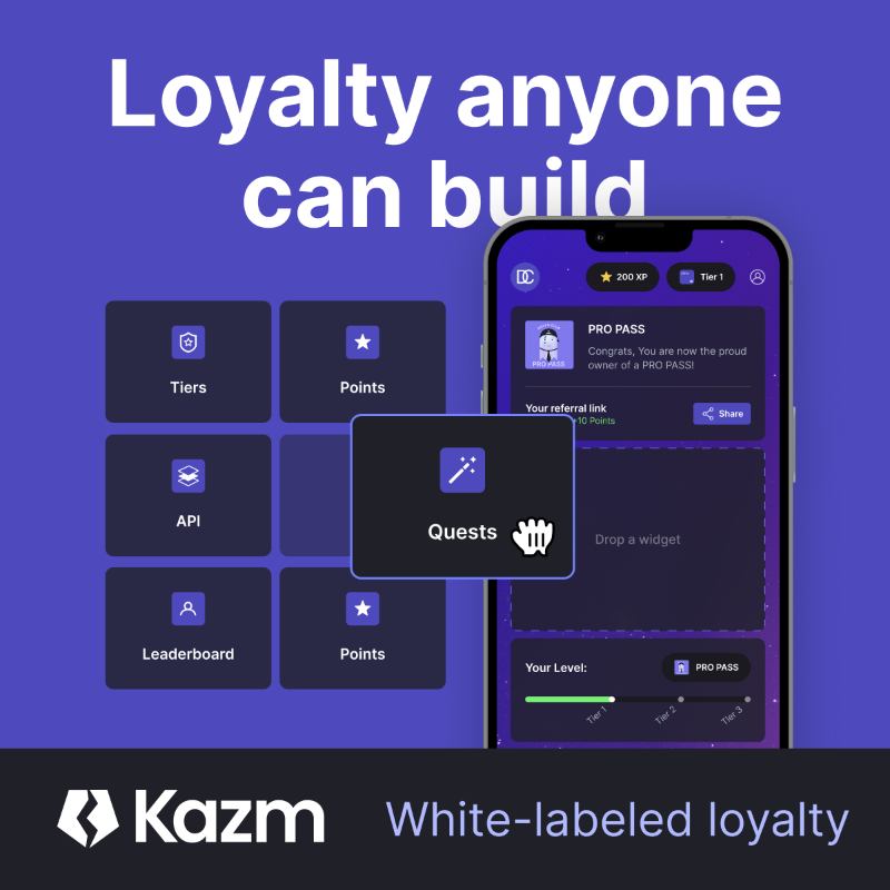 kazmapp's tweet photo. 🤔 Not sure how to start your loyalty program? With Kazm, it’s easier than ever!

We’ve got you covered with detailed help docs, video guides, and a support team ready to answer any questions.

Dive into our help docs to get started 👇🏻