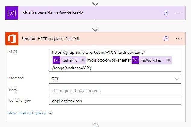 GET specific Excel cells or ranges with this #PowerAutomate code. Works with a standard license 👨‍💻