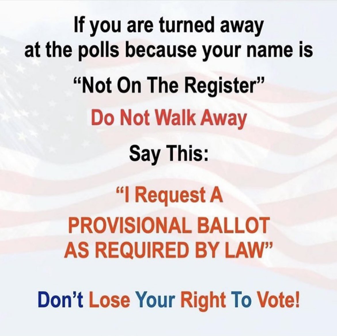 ADorian4Newark's tweet photo. TODAY is #ElectionDay for one of the most consequential elections of our lifetime!
Polls open 6AM—8PM
Check your polling place: https://t.co/z9dejVakuh
Call 866OURVOTE if you need assistance.
#WhenWeAllVote #VOTE #KamalaHarrisForPresident #Election2024 #VoteBLUE #ForThePeople https://t.co/HxeOpqTXKA