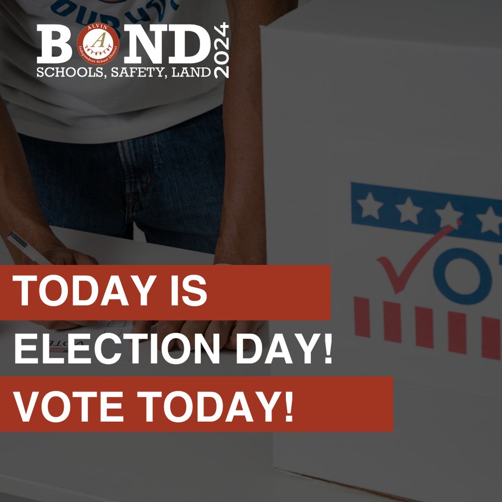 Vote today! Your voice counts!