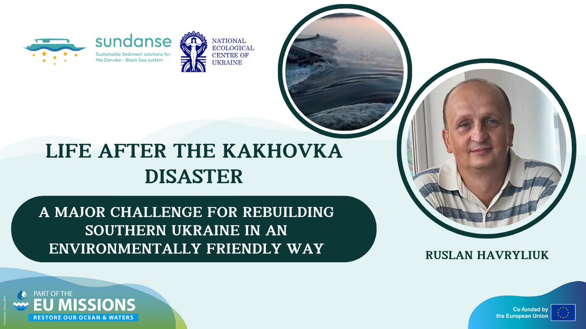 💥 The destruction of the Kakhovka HPP is more than just an environmental disaster. How has it impacted 🌎 nature, the economy, and people's lives? In a series of posts, we’ll explore these challenges and the path to sustainable recovery for Ukraine. 💪🌍 #NECU #SUNDANSE