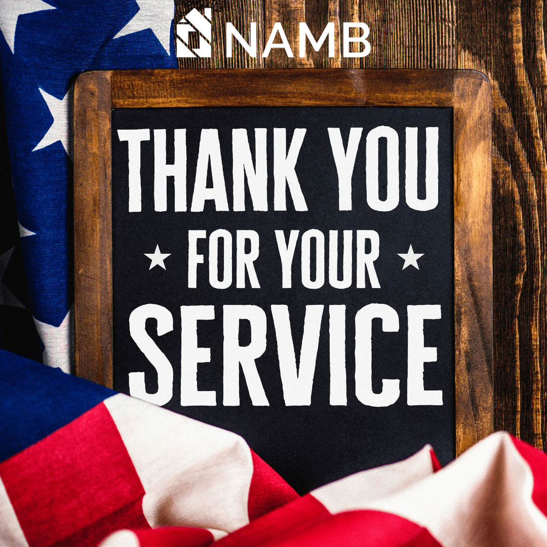 NAMBpros's tweet image. Are you a state-licensed or federally-registered L.O. who has served or is currently serving in any branch of the military? NAMB wants to recognize &amp;amp; thank you for your service! 

TVLO nomination deadline: FRI 11/8
Recipients will be notified: MON 11/11

nambawards.org