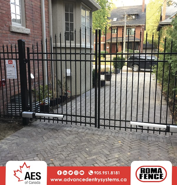 RomaFence's tweet image. It’s cold outside! Let your gate do the work with our automation division! ❄️🛠️ #advancedentrysystems #automation #romafence