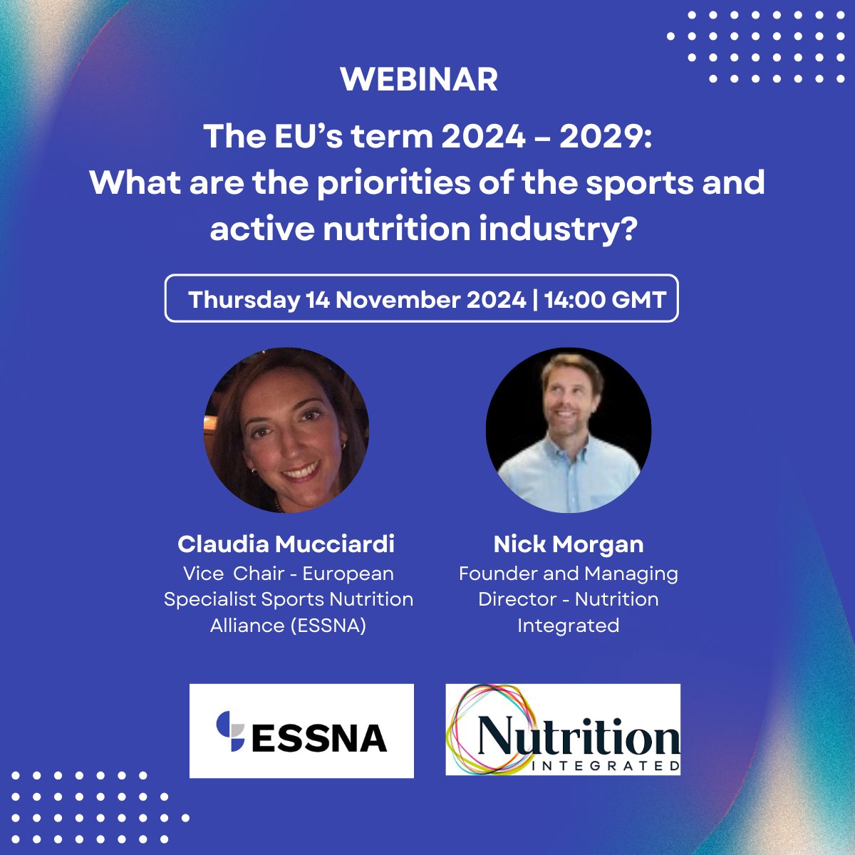 Register for free to get key insights on regulatory challenges &amp; how to address them. We'll be focusing on nutrition &amp; #healthclaims, #foodlabelling, #novelfoods, maximum permitted levels for vitamins &amp; minerals in #foodsupplements &amp; #ultraprocessed foods whitehousecomms.zoom.us/webinar/regist…
