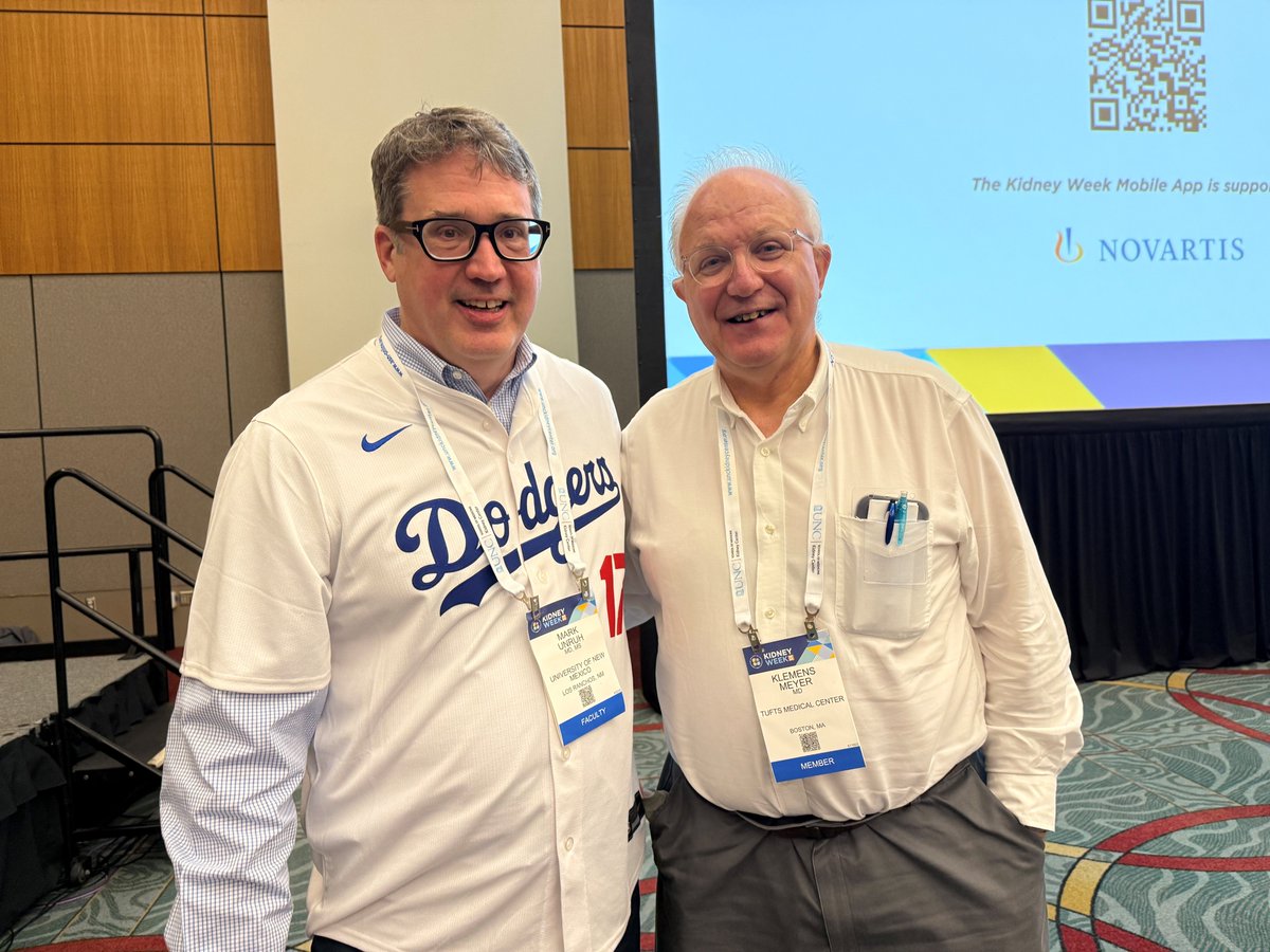 It was wonderful to come together at ASN Kidney Week! Thanks to all that participated.

#KidneyWk #ComeTogether #research #nephrology