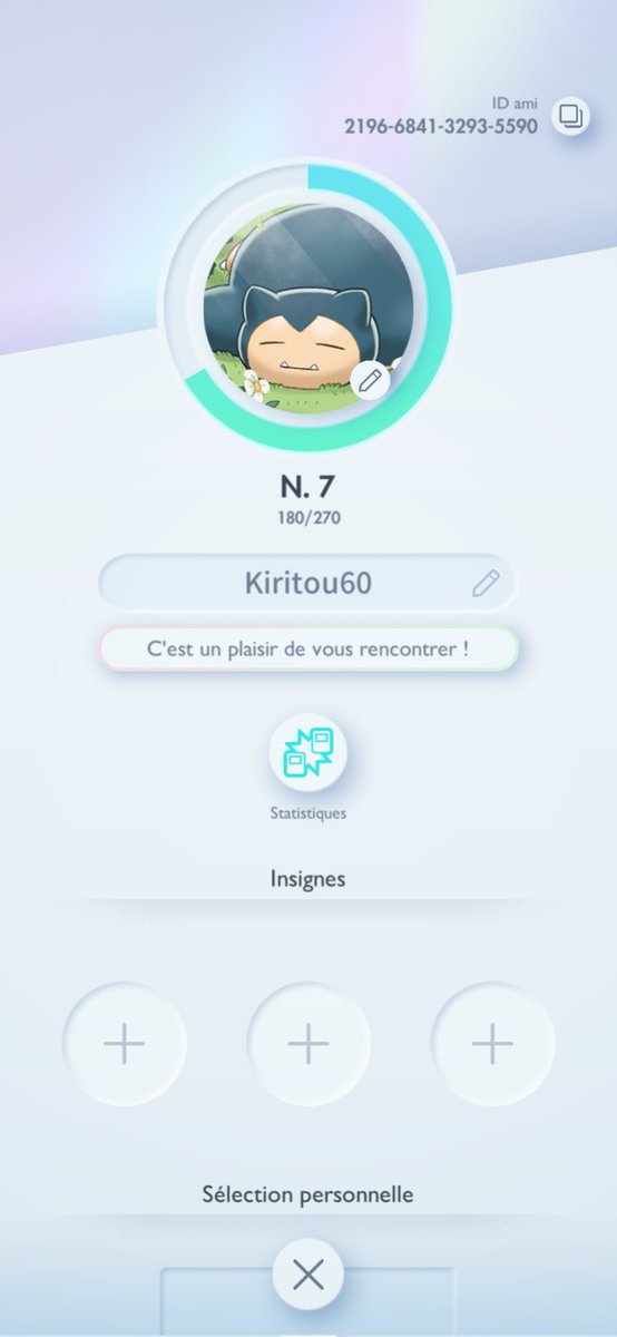 KiriBios's tweet photo. Et vous sa donne quoi votre Luck ?? 

ID : 2196684132935590

#Pokemon #PokemonCardPocket https://t.co/jZe3nJDU6z