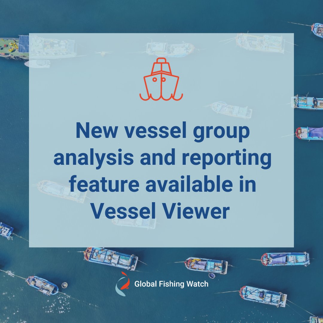 GlobalFishWatch's tweet photo. ⛴️ #VesselViewer uses satellite data and advanced analysis to produce detailed insights on a vessel's history, identity and activity.
📊 Now, it goes beyond the analysis of a single vessel, to conduct bigger data analysis for vessel groups. Learn more. https://t.co/Z8xVgbyAAe https://t.co/n6cj64BtSl