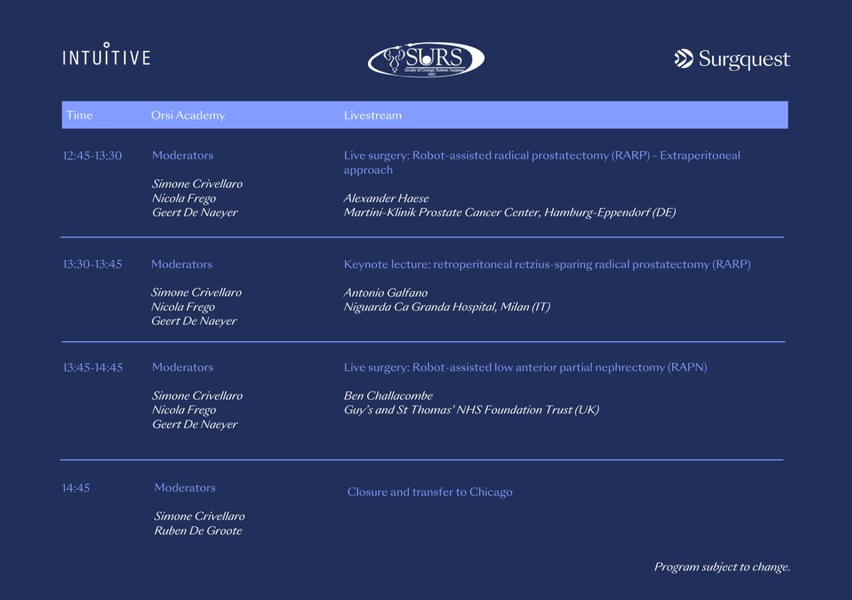 🌍 The Global Single Port Marathon Program is here! 🌍 
Register for free via surgquest.com and join us online for a day filled with innovative insights and live sessions featuring leading experts in Single Port surgery.
#singleportsurgery #medicaleducation