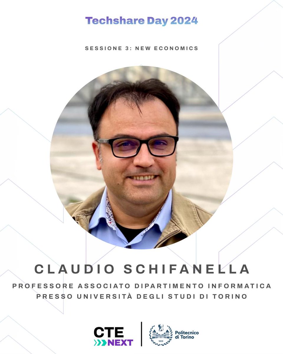 TorinoCityLab's tweet image. 🌟Road to #TechShareDay🌟

Nella 3° sessione dell&apos;evento di #CTENext e @PoliTOnews:

🟣Claudio Schifanella
🟣 Marco Aldinucci

Professori di @unito per parlarci di due progetti che impattano sull&apos;economia e la società. 

Scopri di più! lnkd.in/dX6ueGEf

#TCLecosistema