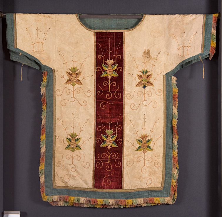 Did you know: St John’s has a remarkable collection of late medieval liturgical vestments and embroidery, including a rare set of vestments for the pre-Reformation High Mass. 

They are some of the finest examples in England, but these treasures were almost lost forever...