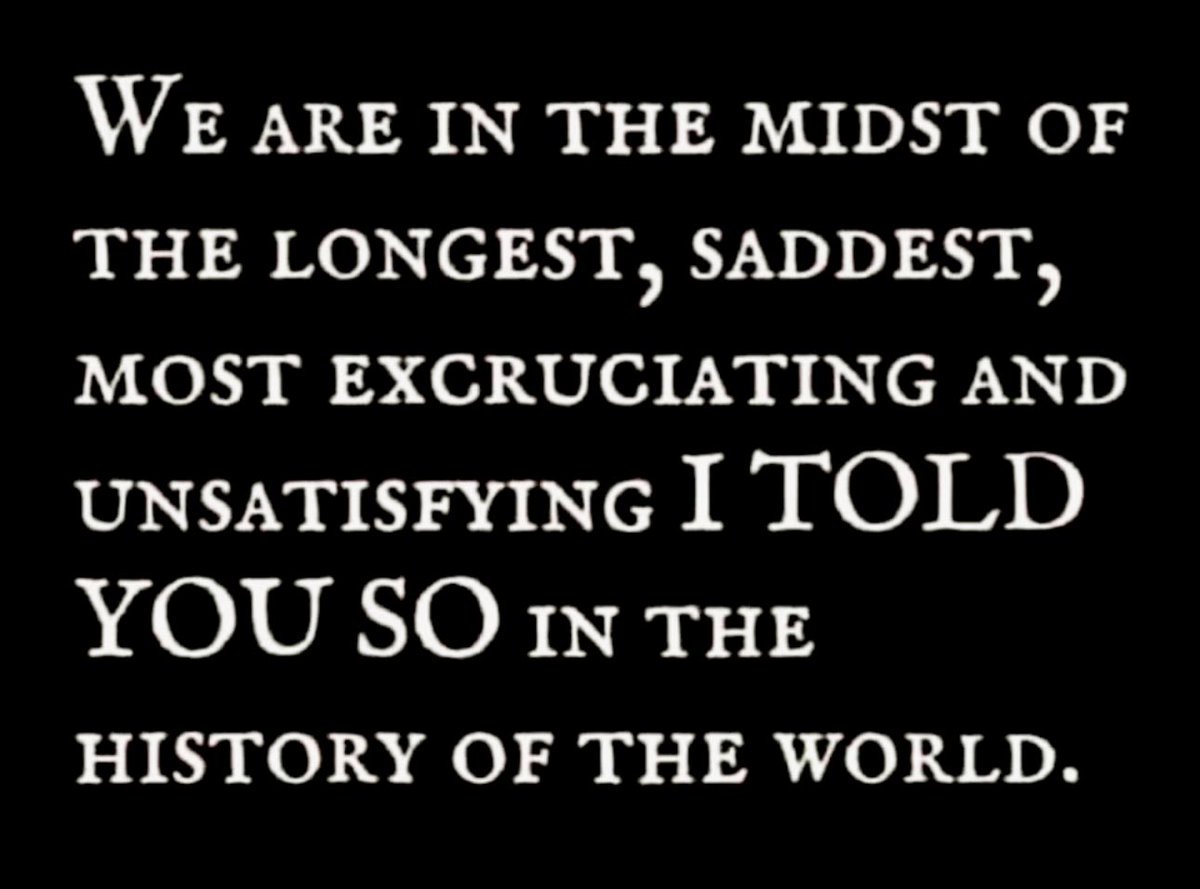 To be fair, I did tell you so!  Get out and #Vote today.  Time to take our Country back…
<a href="/realDonaldTrump/">Donald J. Trump</a> #LFG #RedWave2024 
🇺🇸🇺🇸🇺🇸🇺🇸🇺🇸✊🏼🇺🇸🇺🇸🇺🇸🇺🇸🇺🇸