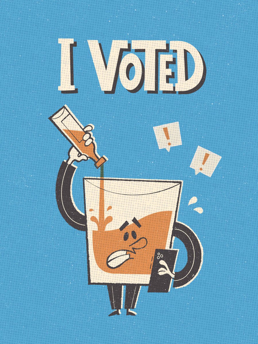 dannydufford's tweet photo. And now we wait.

#illustration #Election2024 #art #vote https://t.co/IQifNO37cF