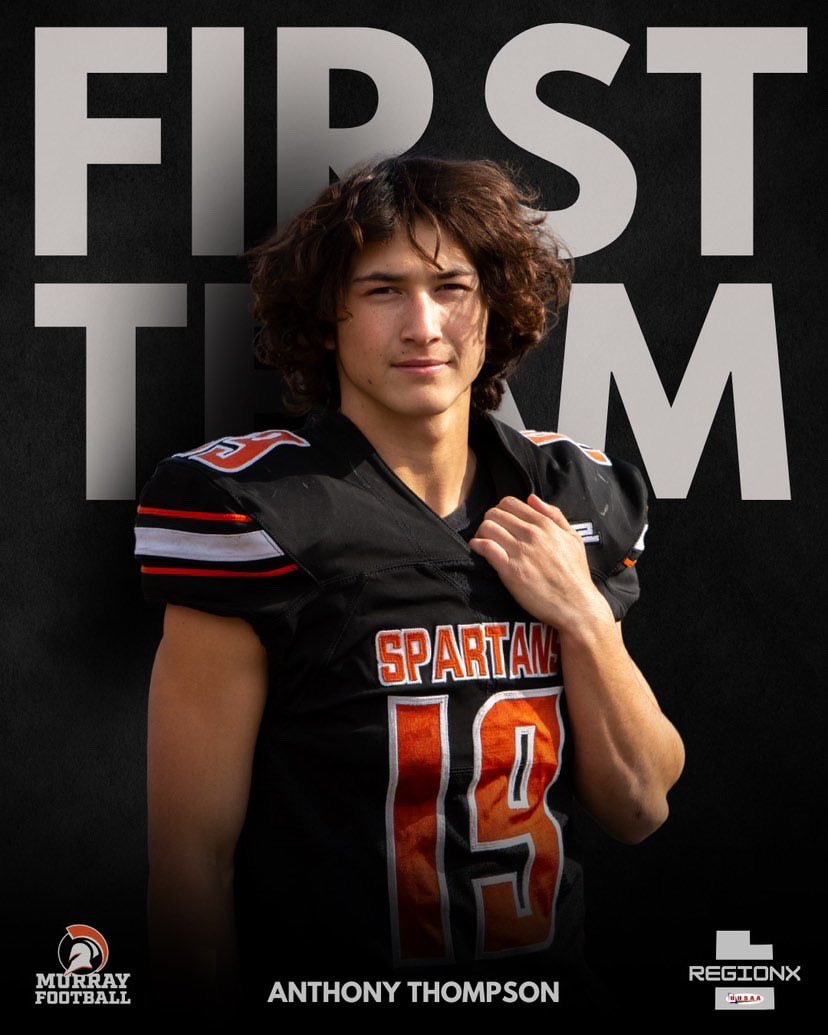 Anthony Thompson (@ant_thomp) on Twitter photo Honored to be First Team All-Region this year. I appreciate the many blessings this sport has given me. <a href="/_MurrayFootball/">Murray Spartans Football</a> Honored to be First Team All-Region this year. I appreciate the many blessings this sport has given me. <a href="/_MurrayFootball/">Murray Spartans Football</a>