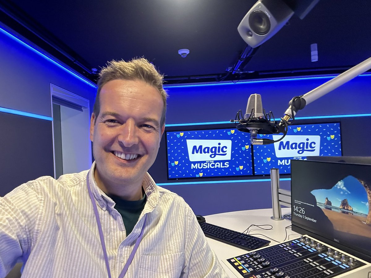 Delighted to be back on @MagicAtMusicals for a few days covering for <a href="/DanOffTheRadio/">Dan Morrissey</a>. Hope you can join me tomorrow morning from 10. hellorayo.co.uk/magic-at-the-m…