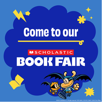 Bernadetteldcsb's tweet photo. Our Book Fair is happening this week!  Families can visit the Book Fair in the Library on Thursday Nov 7th between 4 - 8pm! https://t.co/dCxji5YBxb