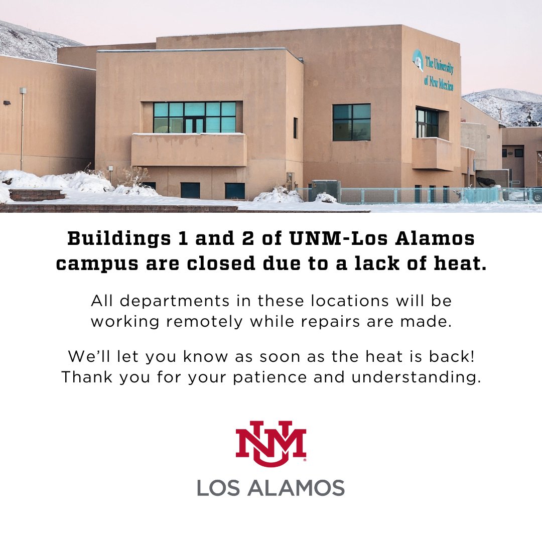 UNM-Los Alamos (@unmlosalamos) on Twitter photo 